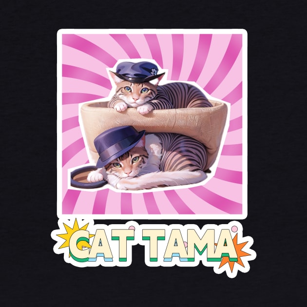 Cat Tama,Tama Super Station Master by LycheeDesign